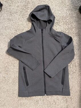 Old Navy Gray Kids Full-Zip Hoodie
